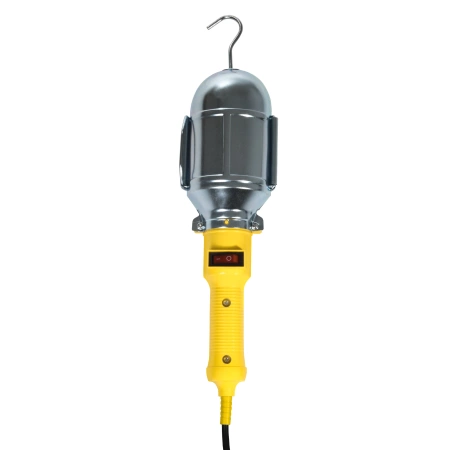 Plastrol Lampa warsztatowa z wyłącznikiem LWP-1/5 IP20 E-27 5m W-98571