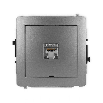 KARLIK DECO 11DGKBO-5  Gniazdo komputerowe pojedyńcze  1xRJ45