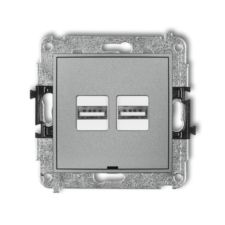 KARLIK MINI 7MCUSBBO-6  Ładowarka USB podwójna  2xUSB A