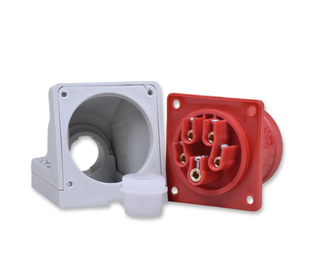 PCE Wtyczka odbiornikowa 16A 5P 400V 6h IP44 515-6