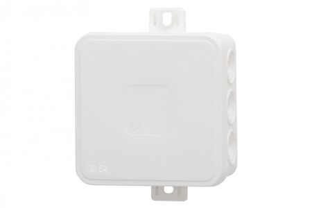 F-ELEKTRO F1.0294 Puszka hermetyczna V7,  termoplast 100x100x41 IP54, biała-klik