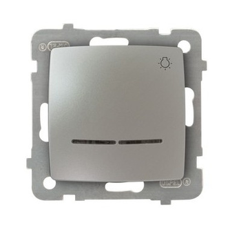 OSPEL KARO ŁP-5SS/m/43 Łącznik zwierny "światło" z podświetleniem