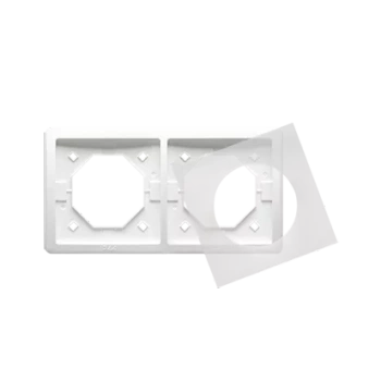 Kontakt-Simon Basic Ramka 2x bryzgoszczelna BMR2B/11 IP44