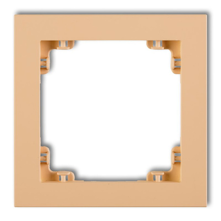 KARLIK DECO 45DR-1 Ramka uniwersalna pojedyncza z tworzywa DECO Pastel Matt