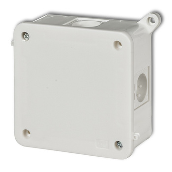 KARLIK puszki PHS-5 Puszka instalacyjna hermetyczna bez złączek 100x100mm