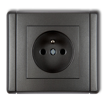 KARLIK FLEXI 11FGP-1zp  Gniazdo pojedyncze z uziemieniem 2P+Z (przesłony torów prądowych)