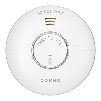 Bateryjny czujnik dymu, wbudowana bateria, żywotność sensora i baterii 10 lat