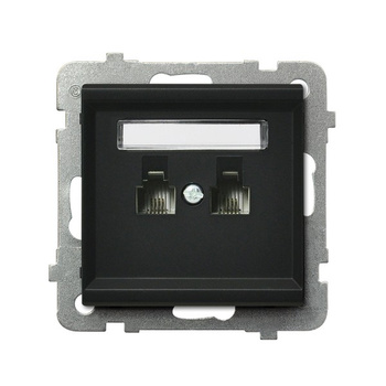 OSPEL SONATA GPT-2RN/m/33 Gniazdo telefoniczne podwójne niezależne