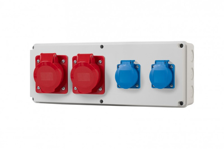 F-ELEKTRO F3.0428 Roz. HORIZONTAL S 16/5, 32/5, 2x230V