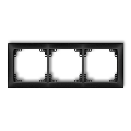 KARLIK DECO 12DRSO-3 Ramka uniwersalna potrójna z tworzywa DECO Soft