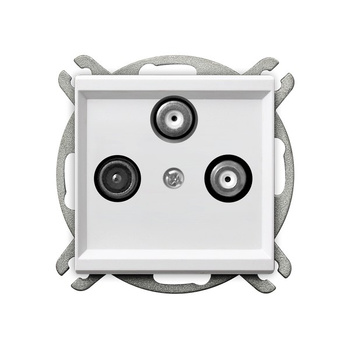 OSPEL SONATA GPA-R2S/m/00 Gniazdo RTV-SAT z dwoma wyjściami SAT