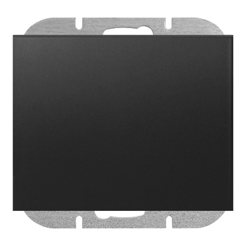 Przycisk dzwonek p/t z podświetleniem Onyx, 10A, 250V, WP-6/7O/S, czarny