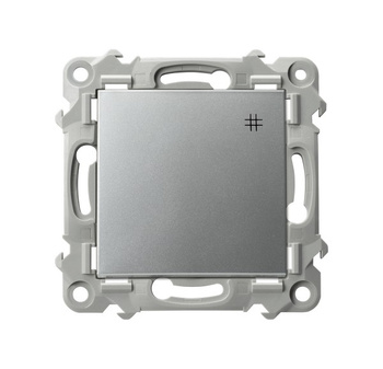 OSPEL SZAFIR ŁP-4Z/m/18 Łącznik krzyżowy srebro