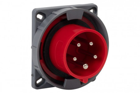 F-ELEKTRO F7.0063  Wtyk siłowy tablicowy odbiornikowy 16A 5p /FE/IP67