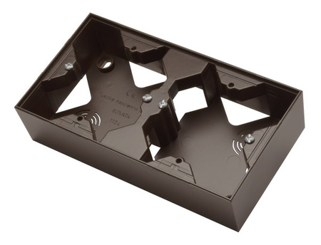 OSPEL SONATA PNP-2R/40 Puszka instalacyjna do serii SONATA podwójna