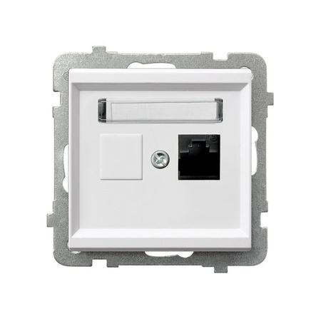 OSPEL SONATA GPK-1R/K/m/75 Gniazdo komputerowe pojedyncze, kat. 5e MMC