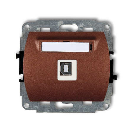 KARLIK TREND 9GUSB-3  Gniazdo pojedyńcze  USB A-B 2.0