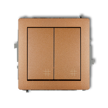 KARLIK DECO 8DWP-66 Łącznik podwójny krzyżowego