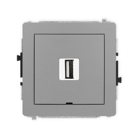 KARLIK DECO 27DGUSBBO-1  Gniazdo pojedyńcze  USB A-A 2.0