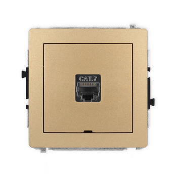 KARLIK DECO 8DGKBO-9  Gniazdo komputerowe pojedyńcze  1xRJ45