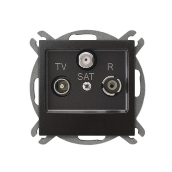 Ospel impresja GPA-YSP/m/50 Gniazdo RTV-SAT przelotowe