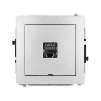 KARLIK DECO 7DGKBO-11  Gniazdo komputerowe pojedyńcze  1xRJ45