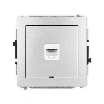 KARLIK DECO 7DGKBO-1  Gniazdo komputerowe pojedyńcze  1xRJ45