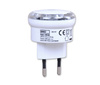 Lampka nocna do gniazdka z czujnikiem 3x led 230v