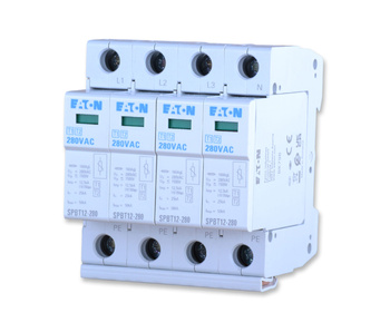 Eaton spbt12-280/4 ogranicznik przepięć b+c typ 1+2 4p 158331