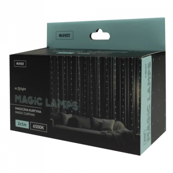 PLASTROL Kurtyna T-01082 Magiczna kurtyna 200 led 6500K 2mx1m DC5V