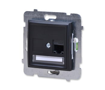 Ospel aria gpk-1u/k/m/33 gniazdo komputerowe pojedyncze kat.5e