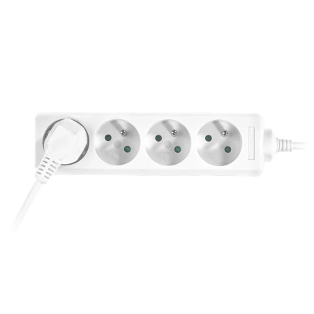 Plastrol Przedłużacz z czterokrotnym gn. ECO 4X2p+Z 10A 5m W-97482