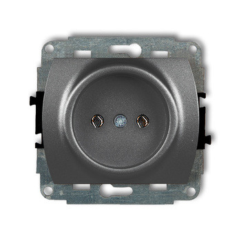 KARLIK TREND 11GP-1 Mechanizm gniazda pojedynczego bez uziemienia 2P (bez przesłon torów prądowych)