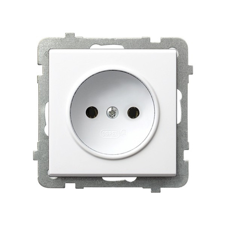 OSPEL SONATA GP-1R/m/75 Gniazdo pojedyncze biały