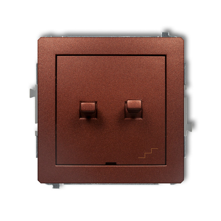 KARLIK DECO 9DWPUS-33 Łącznik podwójny schodowego w stylu amerykańskim