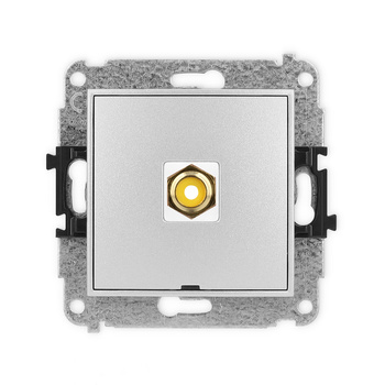 KARLIK ICON 7IGRCABO-1  Gniazdo pojedyńcze  RCA