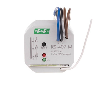 F&F Elektroniczny przekaźnik zdalnego sterowania radiowego RS-407 M