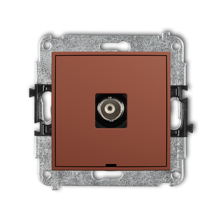 KARLIK ICON 63IGBNCBO-1 Mechanizm gniazda pojedynczego BNC, bez pola opisowego