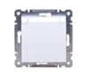 HAGER LUMINIA WL1120 GNIAZDO  2P+E Z KLAPKĄ IP44