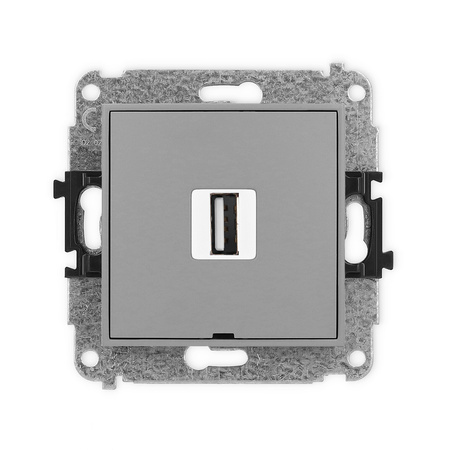 KARLIK ICON 27IGUSBBO-1  Gniazdo pojedyńcze  USB A-A 2.0