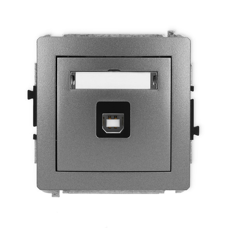 KARLIK DECO 11DGUSB-3 Gniazdo pojedyńcze USB A-B 2.0