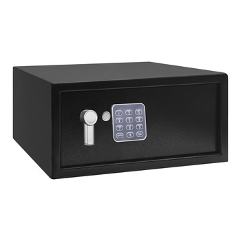 Sejf z kodem elektronicznym TREZO, laptop