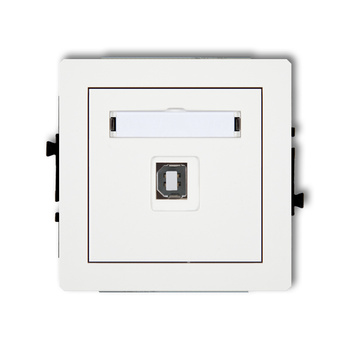 KARLIK DECO 25DGUSB-3  Gniazdo pojedyńcze  USB A-B 2.0