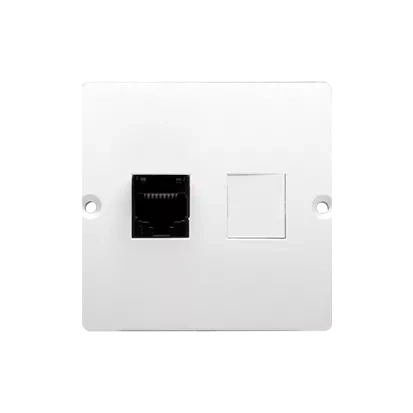 Kontakt-Simon Basic Gniazdo RJ45 poj. kat. 5e (moduł) BMF51.02/11 Biały