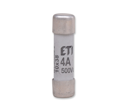 ETI Wkładka topikowa cylindryczna CH10x38 gG 4A/500V 002620003