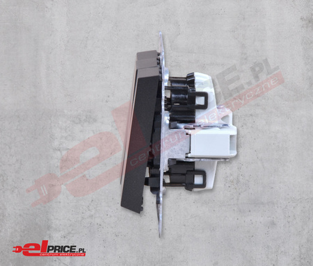 Hager lumina wl0073 łącznik 3- klawiszowy 3 biegunowy