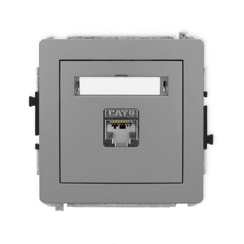 KARLIK DECO 27DGK-1e  Gniazdo komputerowe pojedyńcze  1xRJ45