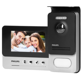 Zestaw wideo domofonowy Philips WelcomeEye Compact, 4,3" ekran