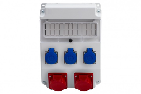 F-ELEKTRO F3.0402 Roz. CAJA 11M 2x32/5, 3x230V