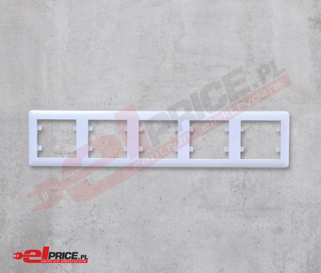 Hager lumina soul wl5250 ramka 5-krotna pozioma